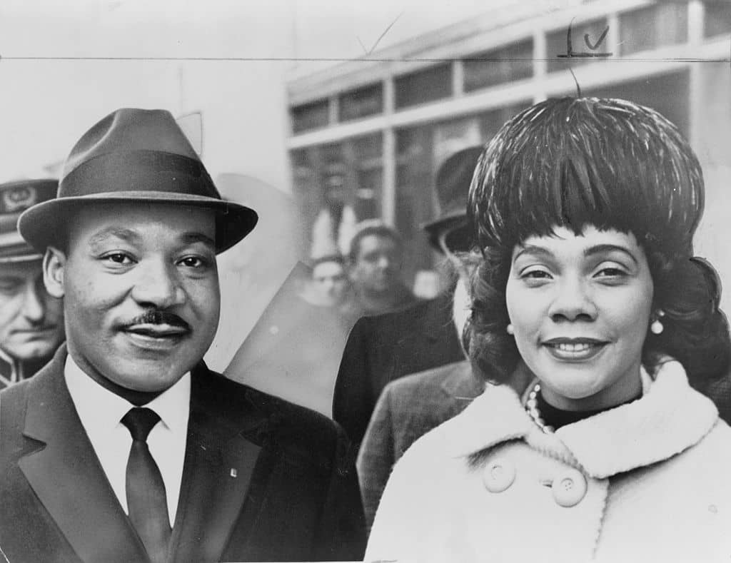 Luther King y Coretta Scott